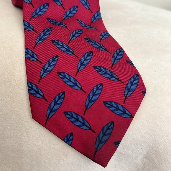 HERMES Tie "Indian Summer" Vintage Collectible . 80s - Picture 3 of 7